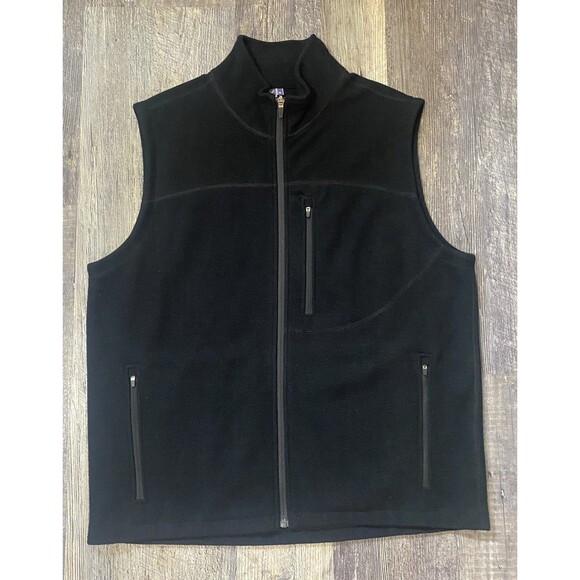 ibex Other - Ibex Shak Merino Wool Vest Men’s XL Full Zip Black USA Made